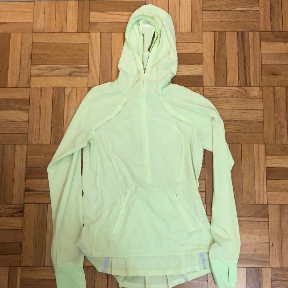 lululemon lightweight half-zip jacket